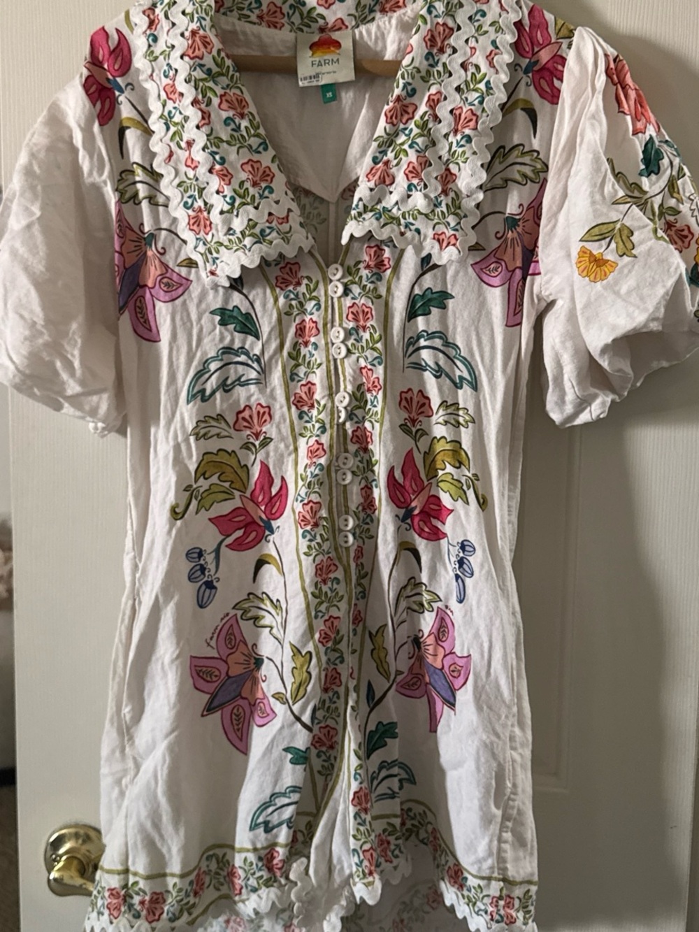 Farm Rio Floral Insects Romper - Picture 4 of 6